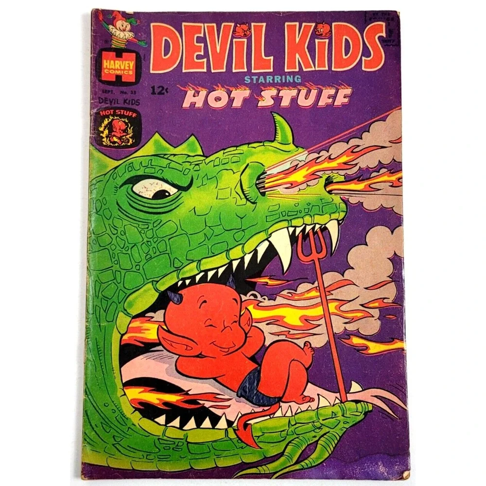 DEVIL KIDS STARRING HOT STUFF ‎ #35  (1968) / FN+ /